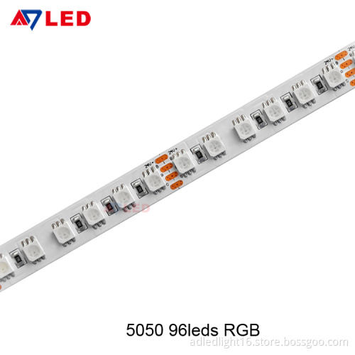 Adled Light 5m 10m 20m 30m 40m 50m 100m 200m 24vdc 96leds 5050 smd color changing rgb led light strip